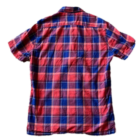 Zara Mens Large Relaxed Fit Button Down Shirt - Picture 2 of 4